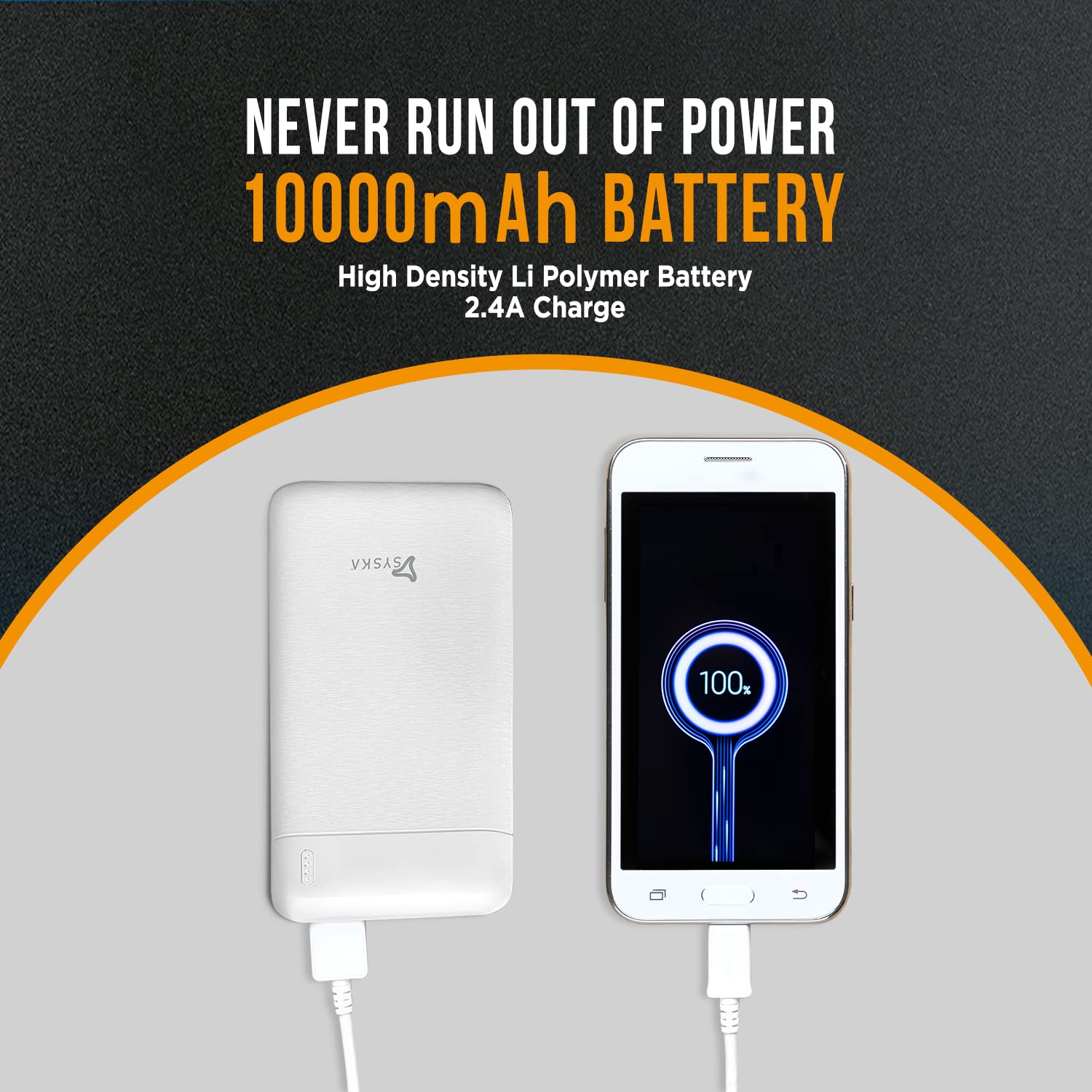 Syska 10000mAh Power Bank view 3